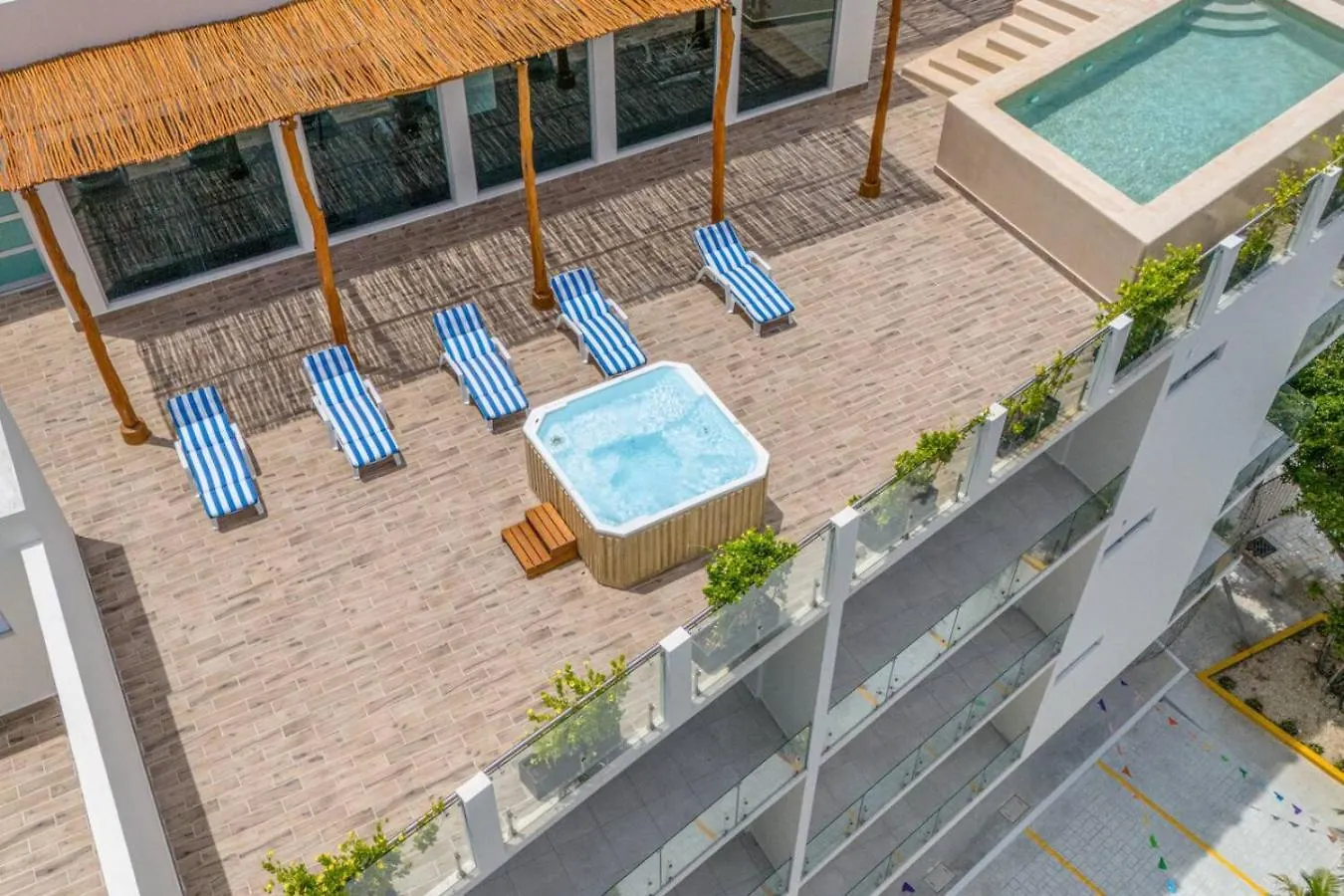 Holiday home 2 Bd Suite With Balcony Gym Rooftop Pool Playa del Carmen